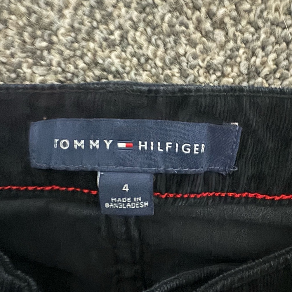 Tommy Hilfiger Black Corduroy Pants